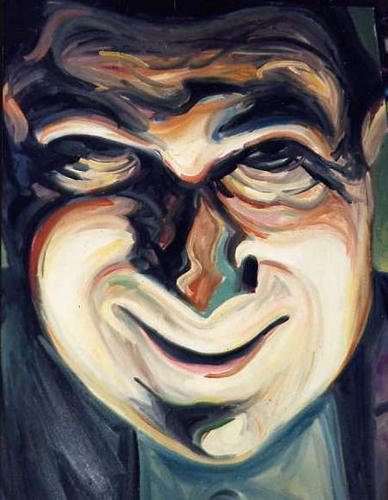Painting-Figurative-Night of the Vampire
