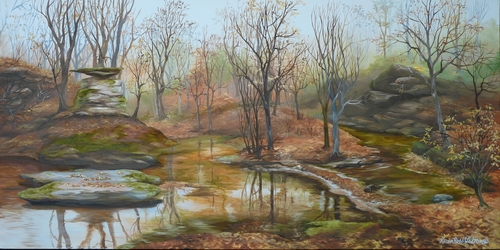 Painting-Landscape-Table Rock/Natchez Trace TN