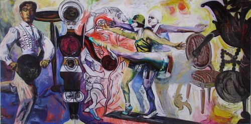 Painting-Dorowati III - Cabaret Exit