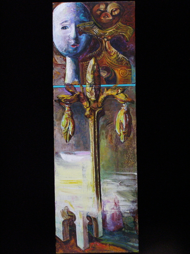 Painting-Botanical-Jomon Forsythia