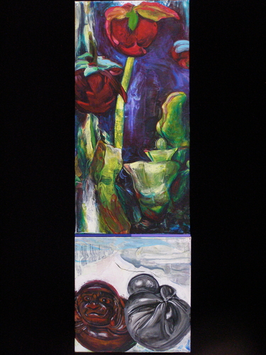 Painting-Botanical-Pitcher Plant Ningyo