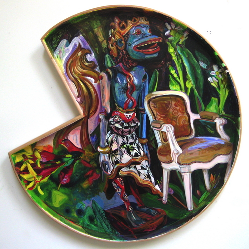 Painting-Figurative-Myth King/ French Connection