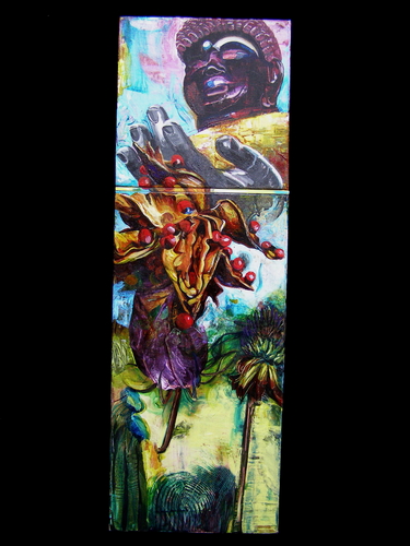 Painting-Botanical-Crab's Eye Buddha