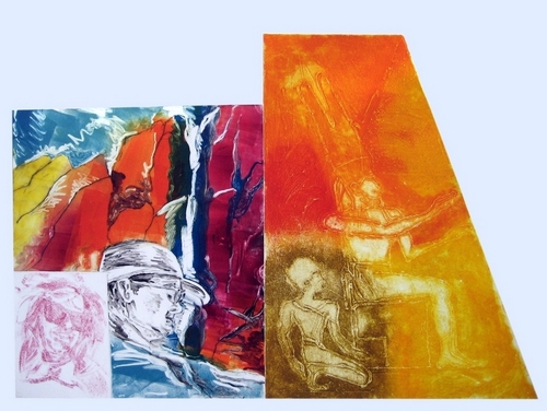 Print Making-Garden of the Gods, Valley of the Kings