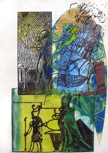 Print Making-Figurative-History of the Double Crown