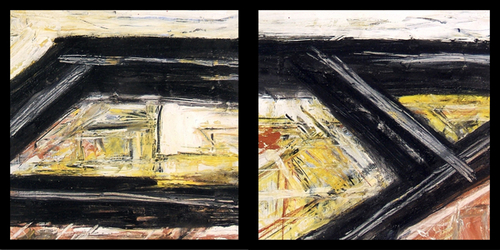 Painting-Abstract-Field Boundary