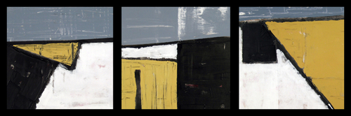 Painting-Abstract-Map Series VI VII VIII