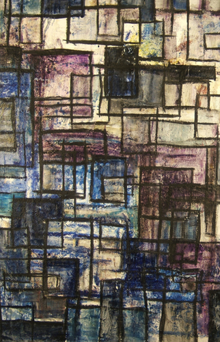 Painting-Abstract-Moonlight at Midnight