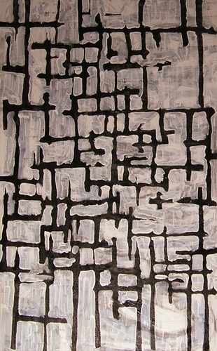 Painting-Abstract-Static Field II
