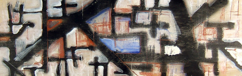 Painting-Urban Intersection V