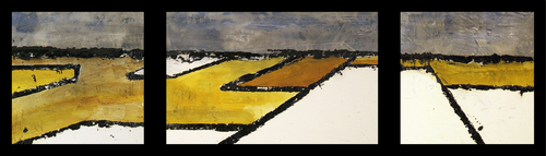 Painting-Abstract-Map Series 17
