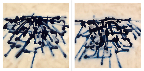 Painting-Abstract-Blue Mass