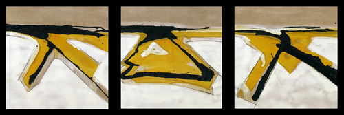 Painting-Abstract-Field Study I II & III