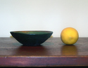 Tiny Green Bowl - Side View