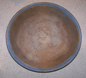 Large Blue Bowl - Interior