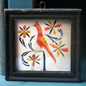 Early 19th c Bird Fraktur
