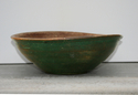 Painted NE Beehive Bowls (Green Bowl Detail) - Alternate View