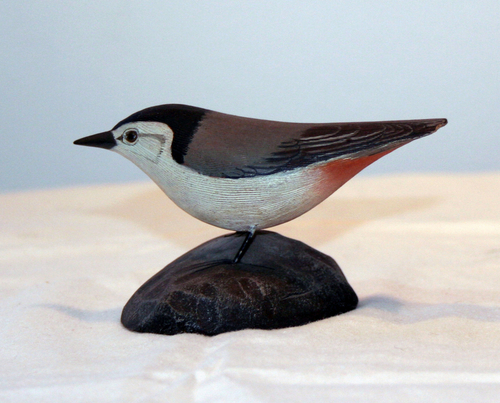 Signed miniature nuthatch