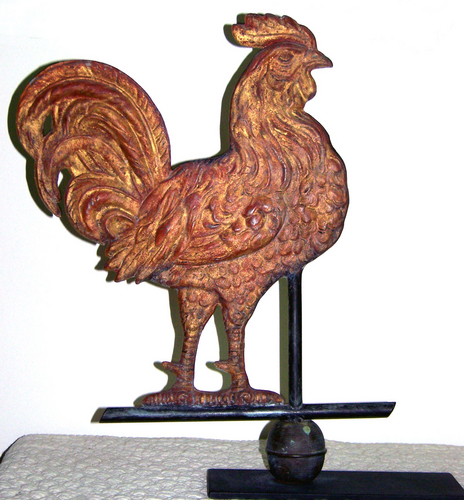 Rooster Weathervane Alternate View