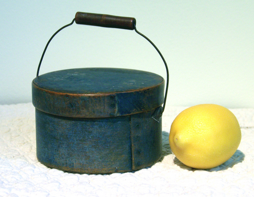 Diminutive Blue Pantry Box