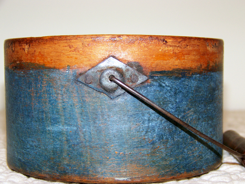 Diminutive Blue Pantry Box-Close Up