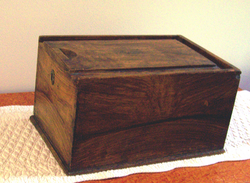 Large, Painted Candle Box