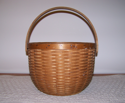 Ben Higgins Large Round Basket