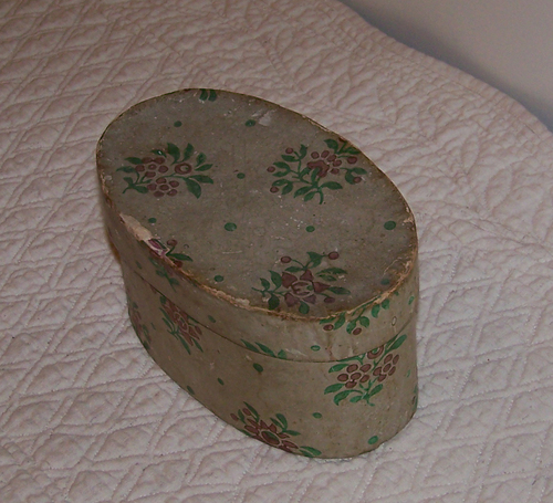 Delicate Oval Box - Alternate View