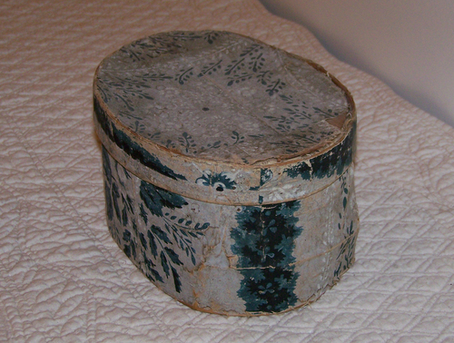 Blue Wallpaper Box - Side View