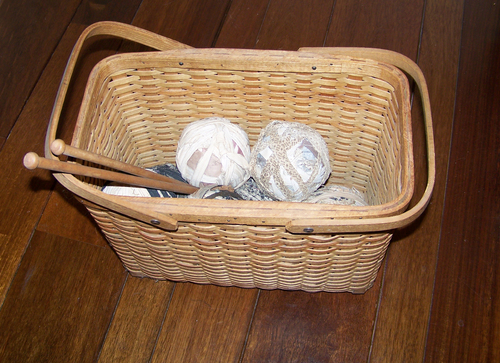 Large Higgins Knitting Basket