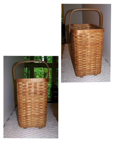 Higgins Tall Basket - Side