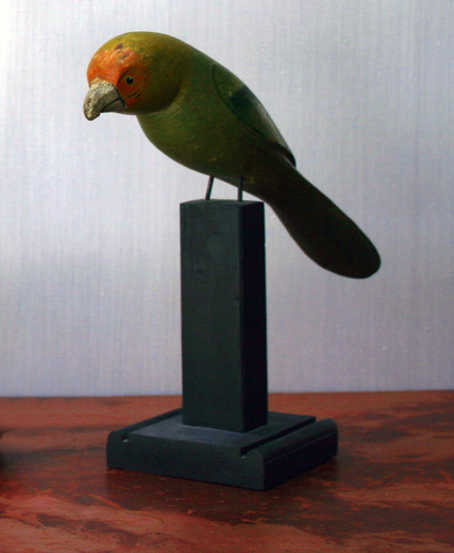 Hand Carved Parrot