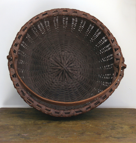 Large Taghkanic (Taconic) Swing-Handle Basket  - Alternate View