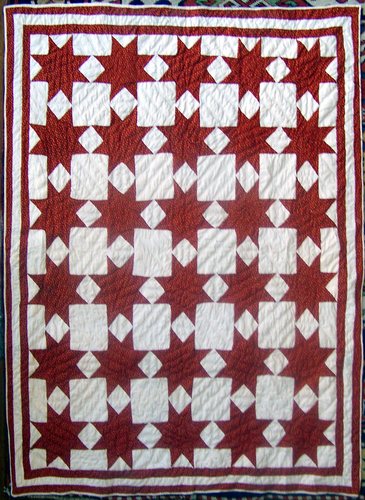 Red & White Quilt