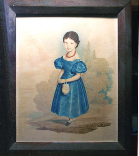Gorgeous Watercolor  - c. 1830 SOLD