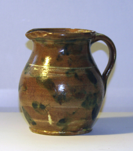 Essex County, MA Redware Pitcher
