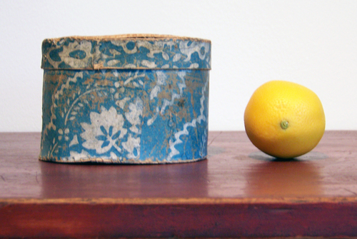 Tiny Blue Wallpaper Box