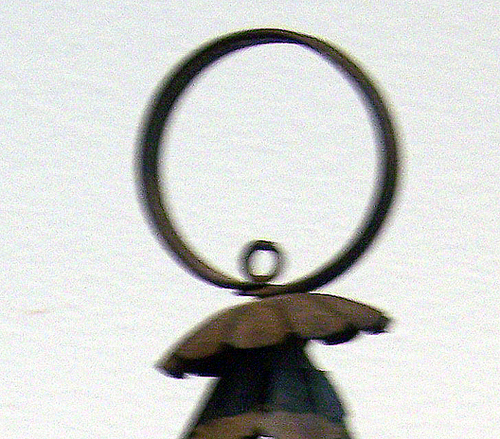 � Size Tin Lantern Close Up 1