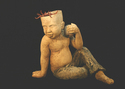 Keith Wilde - Ceramics boy,figure,worms,apple,ceramic,award,winner,sculpture - Ceramics