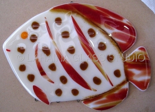 Fused Glass Fish Chime 