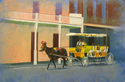 Lainie Turkish - Painting urban landscape, French Quarter, New Orleans - Painting