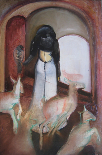 Painting-Animals-Deer