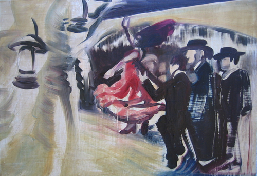 Painting-Expressionist-Night Scene