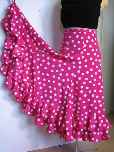 Sculpture-Custom Flamenco Performance Skirt
