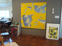 Painting-studio view August 2010 #3