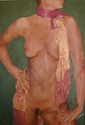 Painting--Acrylic-NudePose