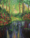 Azaleas at the Pond