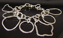 #210B - Argentium silver organic shapes bracelet %23210B%20-%20Argentium%20silver%20organic%20shapes%20bracelet (thumbnail)