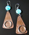 %23219E%20-%20Triangle%20copper%2Fsilver%20earrings (thumbnail)