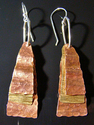 %23225%20-%20Wavy%20triangle%20mixed%20metal%20earrings (thumbnail)